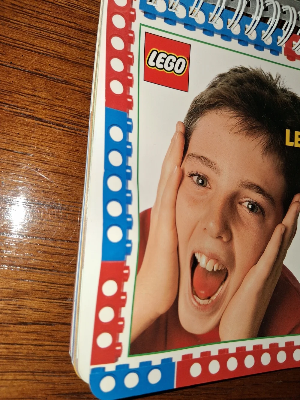 Lego Crazy Action Contraptions Book with Blue and Red Elements